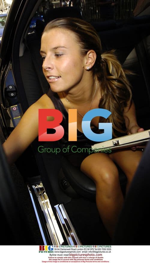 Coleen McLoughlin Leaving Hotel