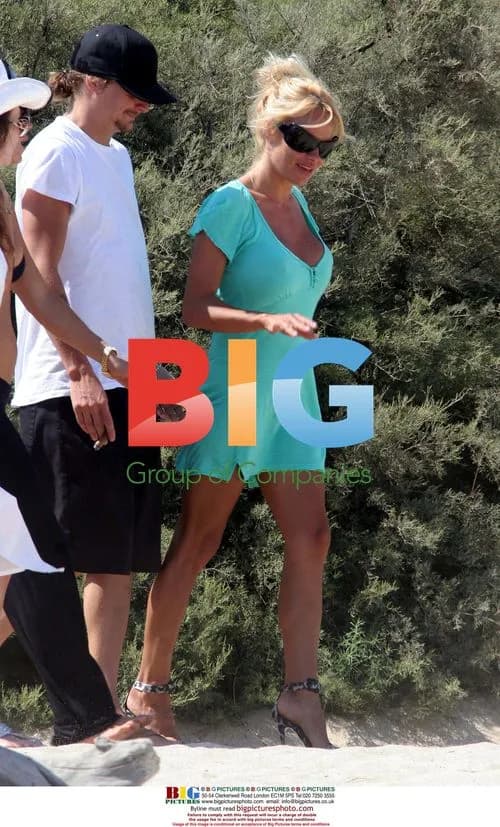 Pamela Anderson Leaves Club 55 in France