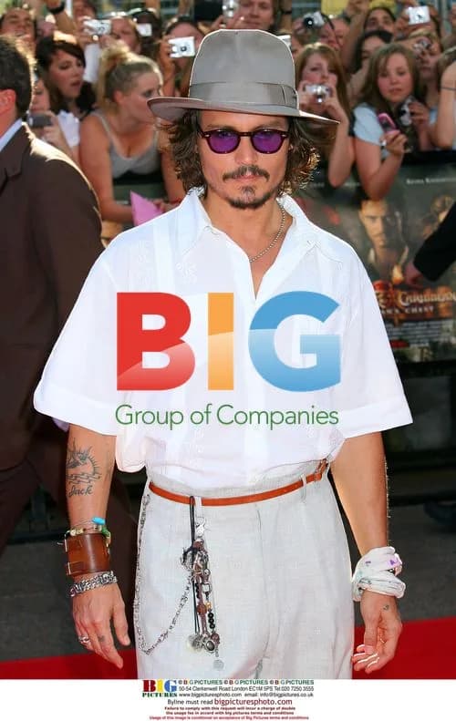 Johnny Depp at 'Pirates' European Premiere