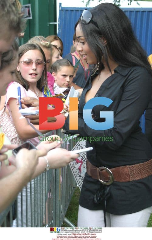 KEISHA WHITE at Wave party in Swansea