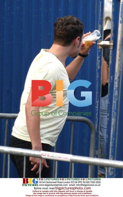 MATT WILLIS at wave party in Swansea