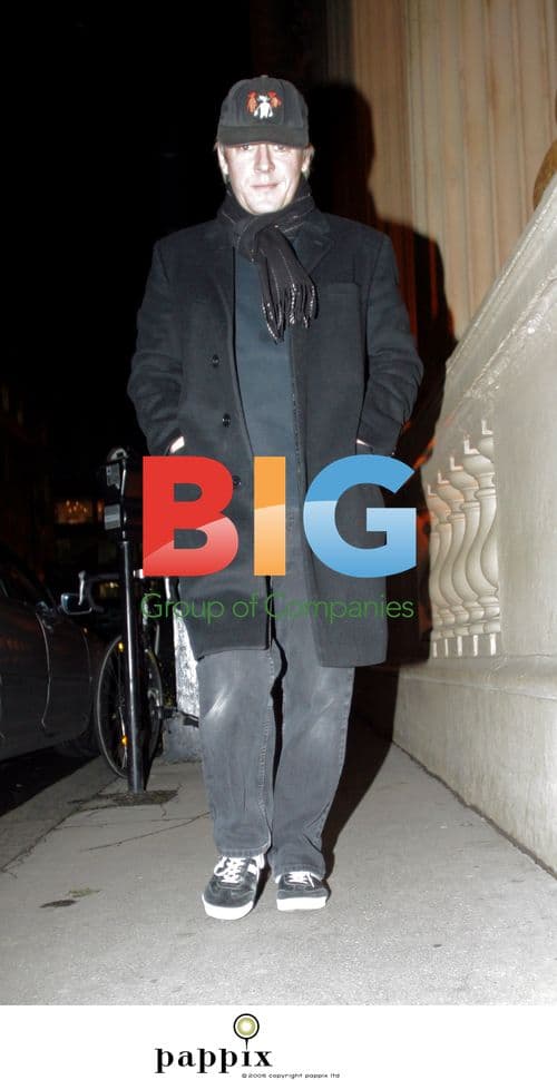 Nick Rhodes out and about in north London