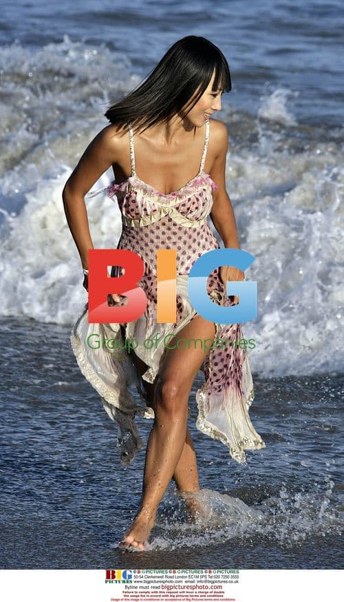 Bai-Ling at Lindsay Lohan's 4th of July Party