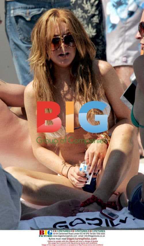 Lindsay Lohan's 20th Birthday Beach Bash