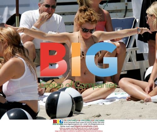 Lindsay Lohan's 20th Birthday Beach Bash