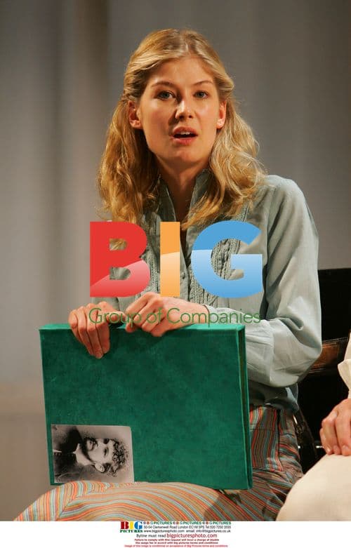 Rosamund Pike and Henry Goodman in "Performances"