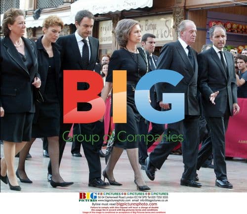 Spain Royals Attend Subway Accident Funeral