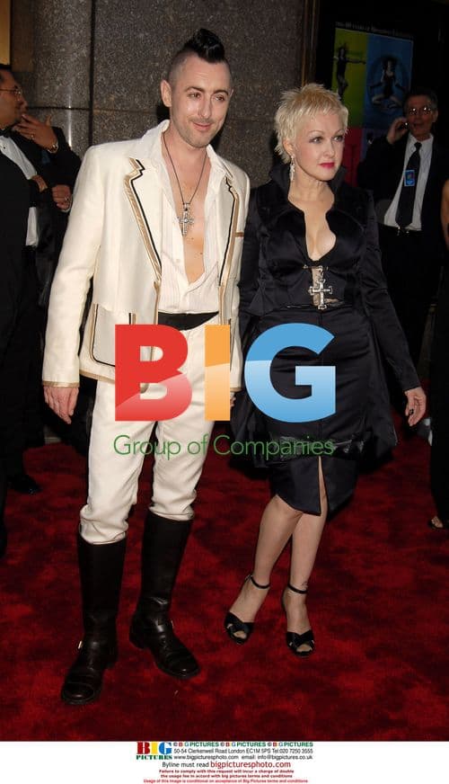 ALAN CUMMING and CYNDI LAUPER at 60th Tony Awards