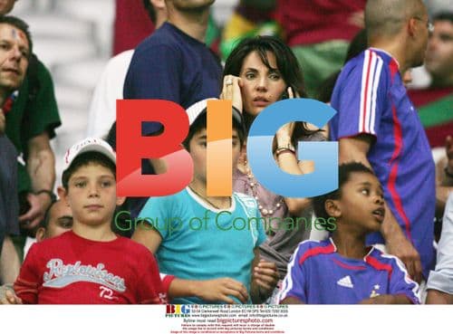 Veronique Zidane with sons at 2006 World Cup