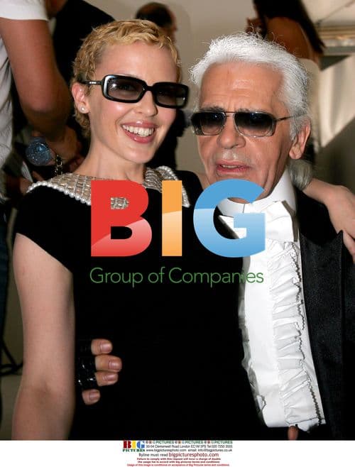 Kylie Minogue at Chanel Fashion Show