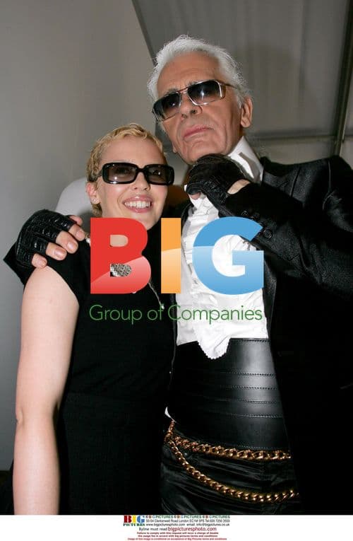 Kylie Minogue at Chanel Fashion Show