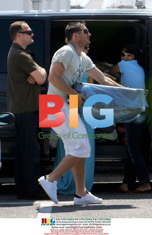 Frank Lampard and family enjoy break in Mediterranean