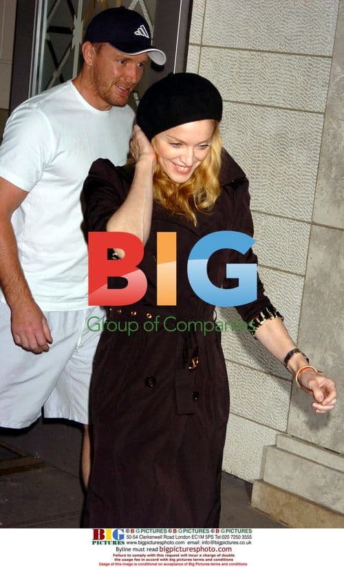 Madonna and family visit Kabbalah Center