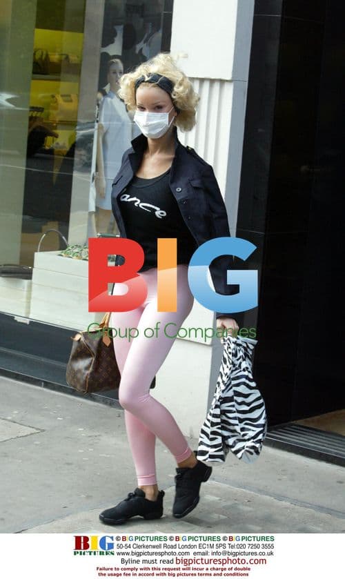 Alicia Douvall Out Shopping in London