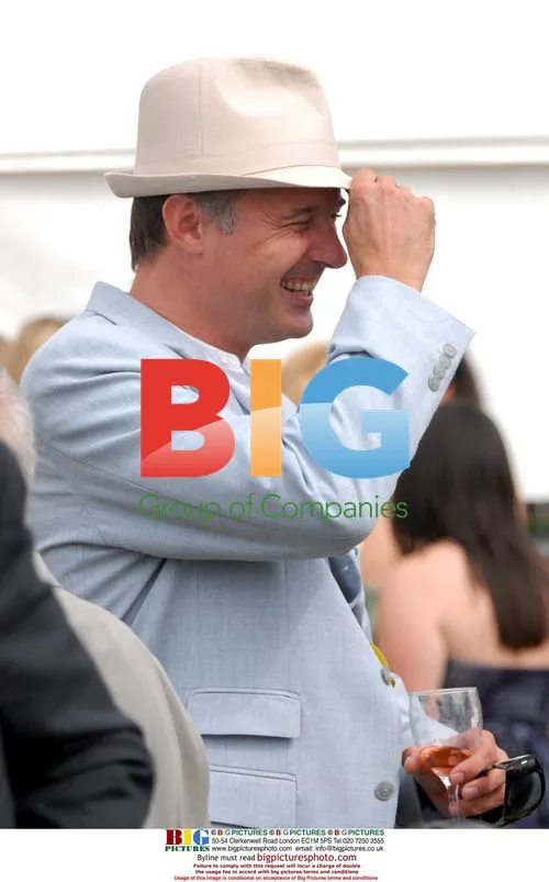 John Leslie at Polo Match in Epping