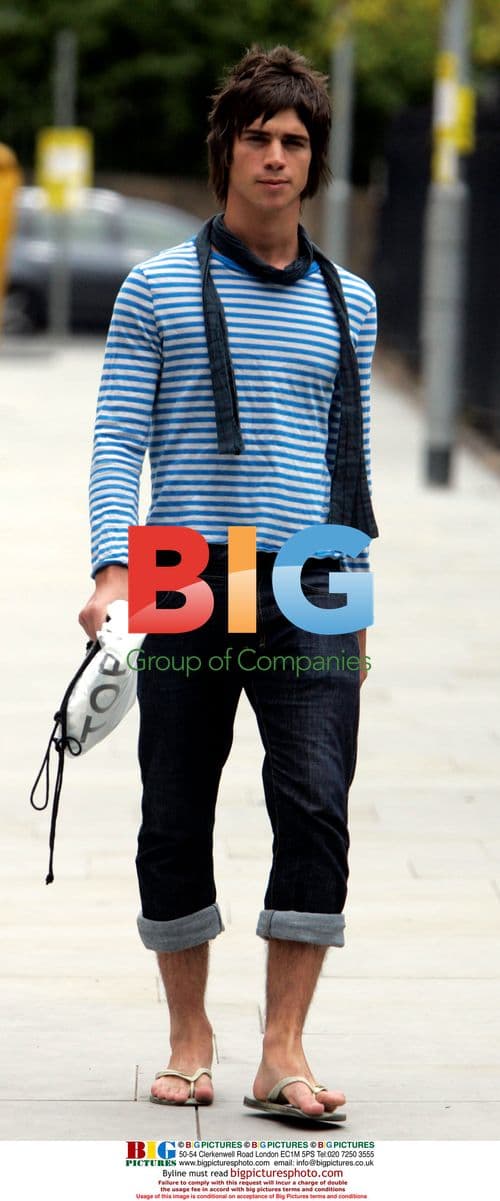 Sam Robertson Arriving at Granada Studios