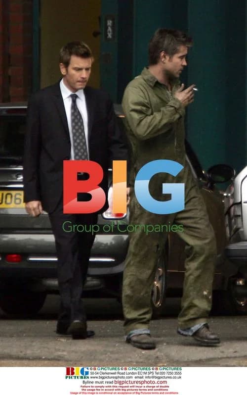 Colin Farrell and Ewan McGregor Filming in London