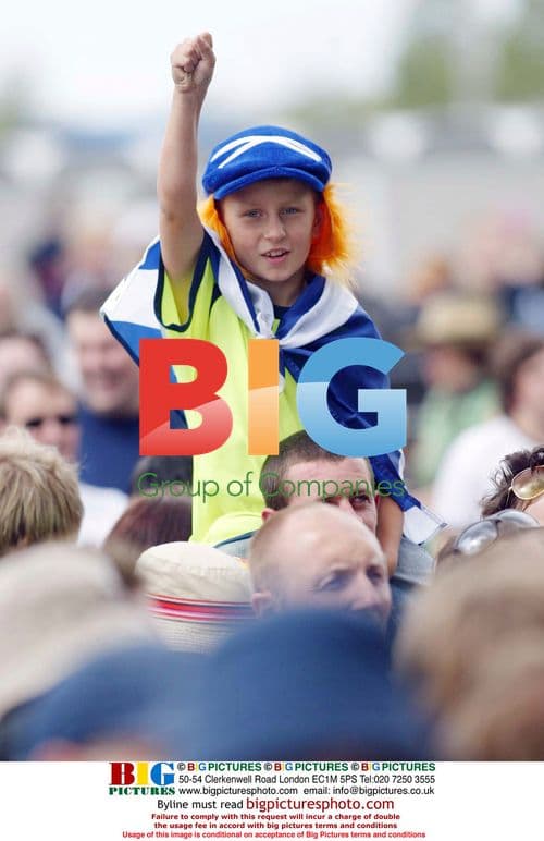 Young Fan at T in the Park Music Festival