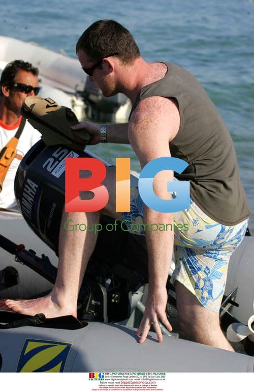 Wayne Rooney and Coleen McLoughlin on Holiday