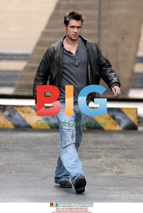 Colin Farrell on Woody Allen film set