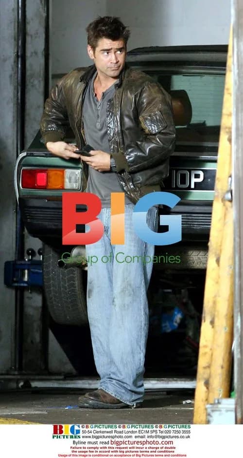 Colin Farrell on Woody Allen film set