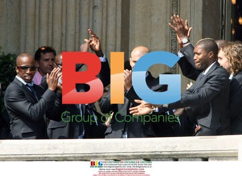 French football team celebrates World Cup loss