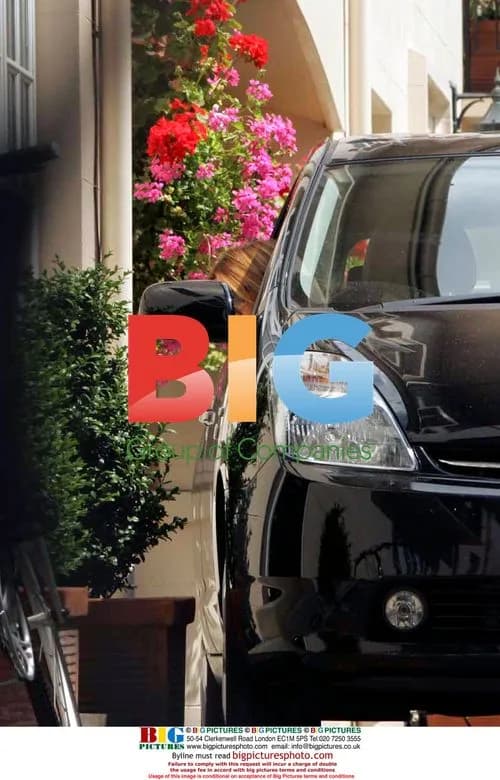 Geri Halliwell Returns Home After Test Driving Hybrid Car