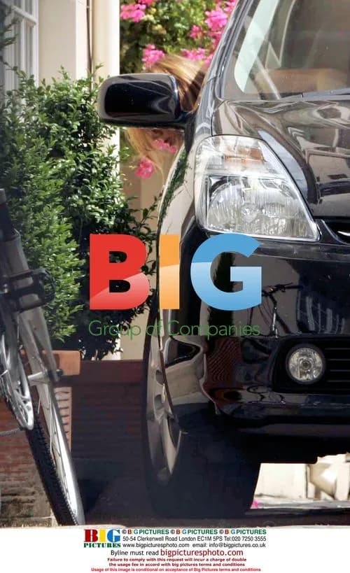 Geri Halliwell Test Drives Hybrid Car