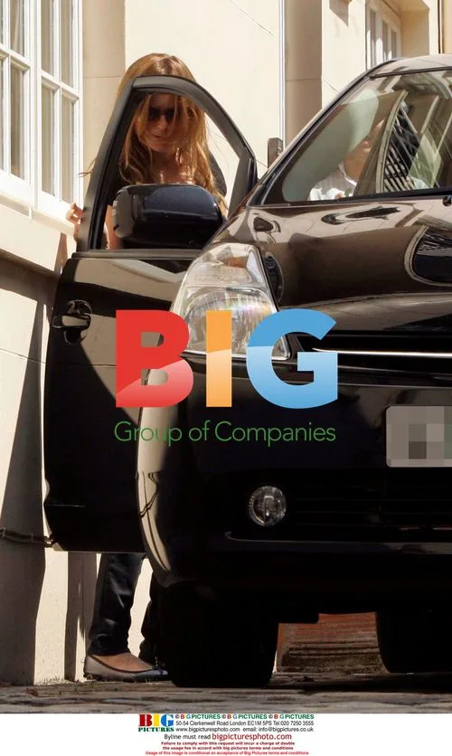 Geri Halliwell test drives hybrid car