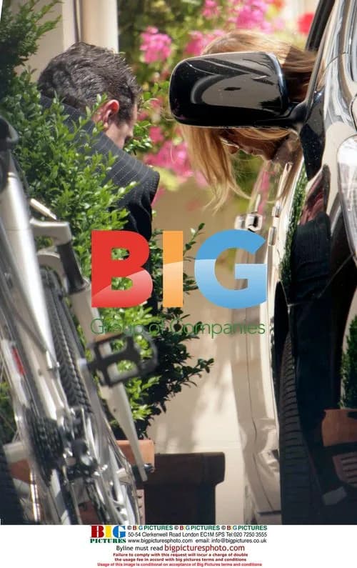 Geri Halliwell Returns to London Retreat After Test Driving Hybrid Car