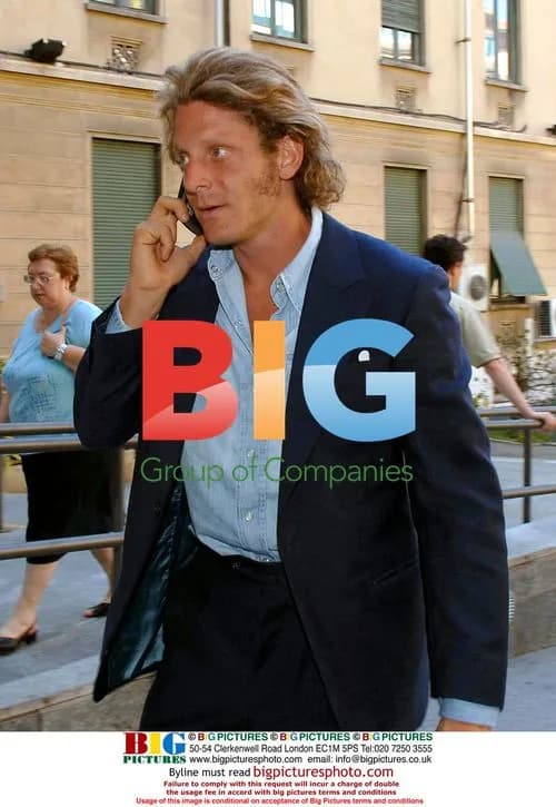 Lapo Elkann visits Juventus manager Gianluca Pessotto