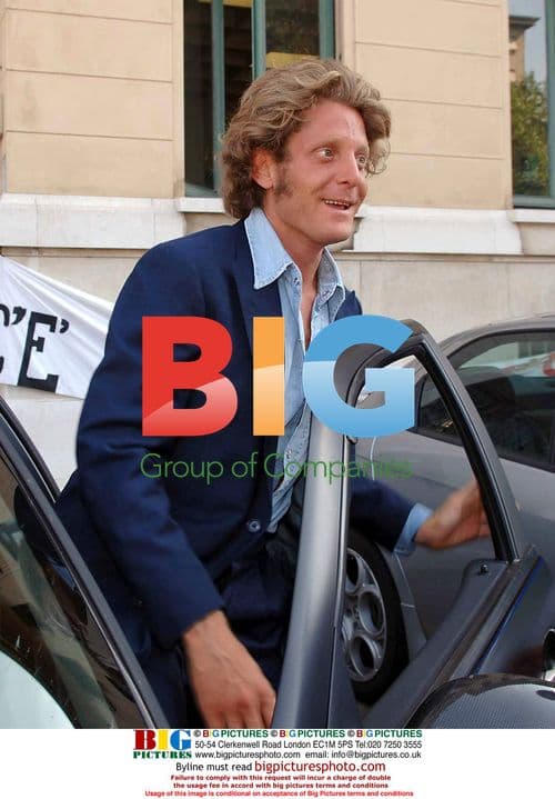 Lapo Elkann visits Gianluca Pessotto in hospital