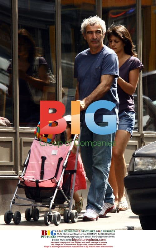 Raymond Domenech and family after 2006 World Cup