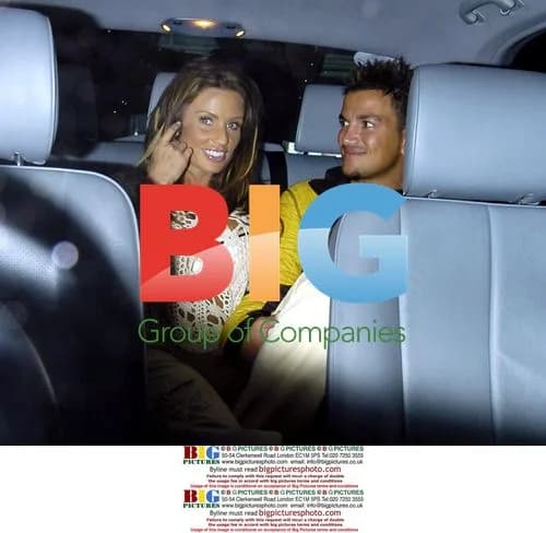 Katie Price and Peter Andre Leaving Hakkasan
