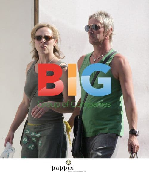 Paul Weller with girlfriend Sami in London