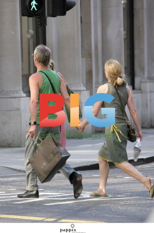 Paul Weller and Girlfriend Sami Spotted Shopping in London