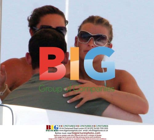Wayne Rooney and Coleen McLoughlin on yacht in Saint-Tropez