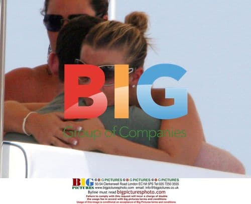 Wayne Rooney & Coleen McLoughlin on Yacht