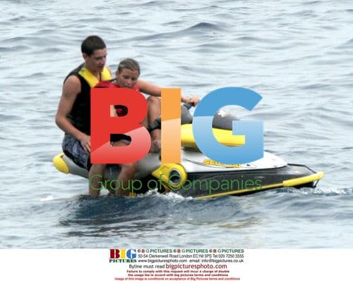 Wayne Rooney on holiday in France