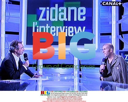 Zinedine Zidane's Interview on Canal+