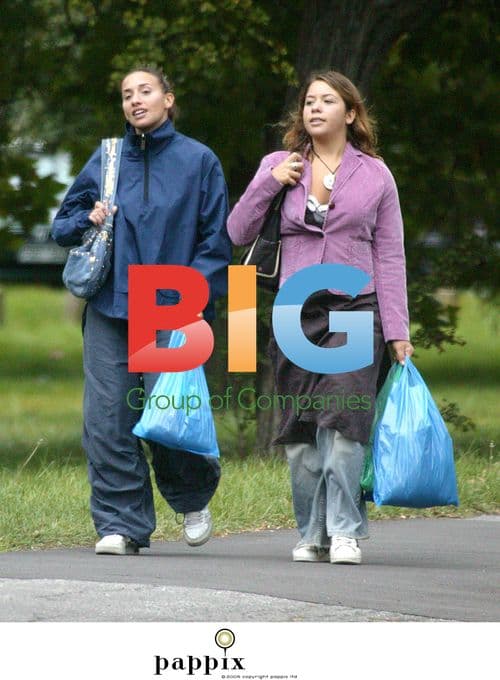 Mel Blatt of All Saints Goes Shopping in London