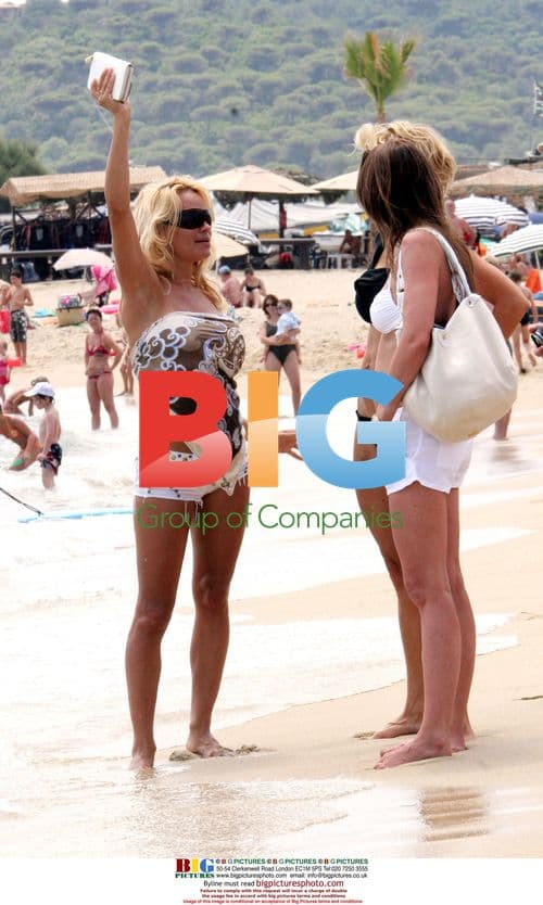 Pamela Anderson and Friends at Nikki Beach Club