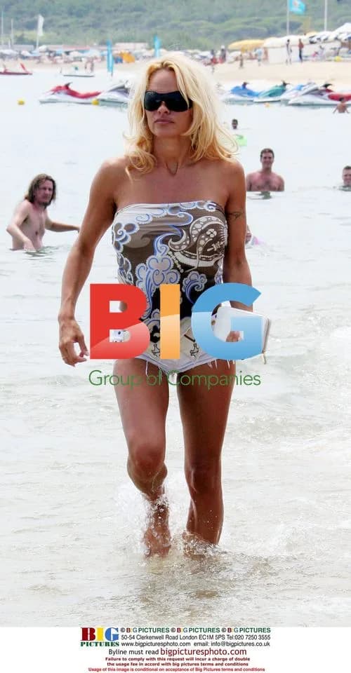 Pamela Anderson and Friends at Nikki Beach