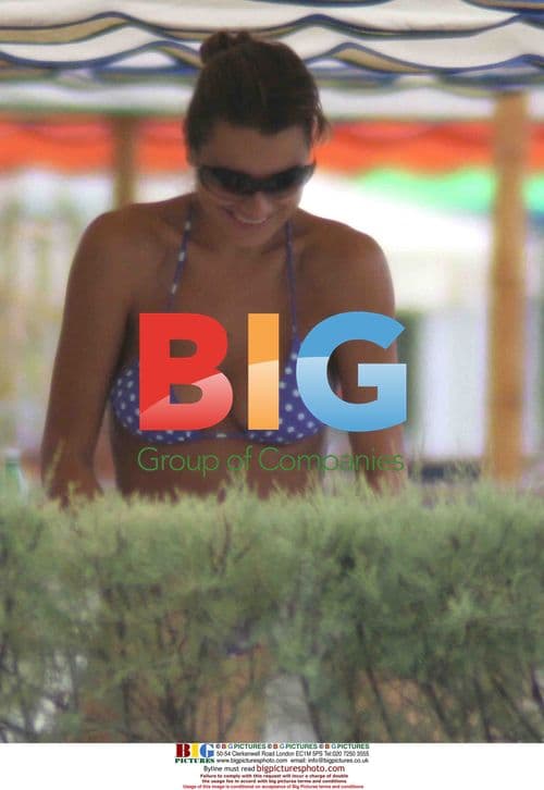 Alena Seredova and Gigi Buffon on Beach