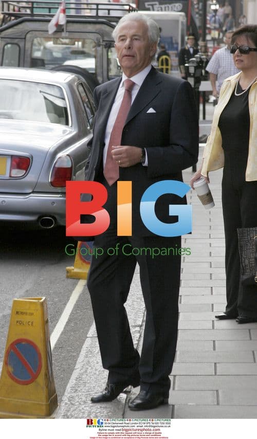 Lord Levy Leaves Claridges After Questioning