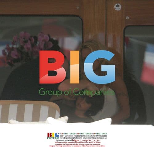 Pamela Anderson on Yacht in St Tropez