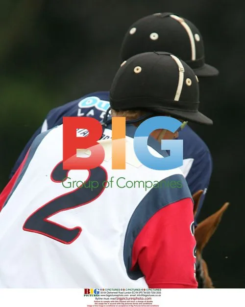 Princes William and Harry play polo at Sandhurst