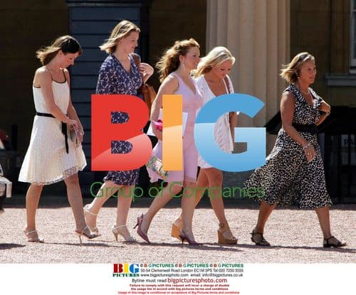 Geri Halliwell and Emma Bunton at Prince's Trust Event