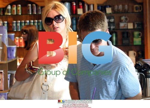 Paris Hilton in Couture Dress & Silver Bentley