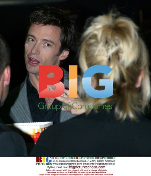 Hugh Jackman and wife at Jindabyne premiere